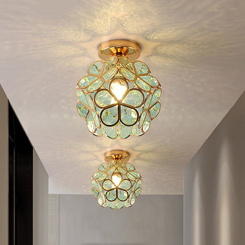 Maqiato | Glass Flower Ceiling Light