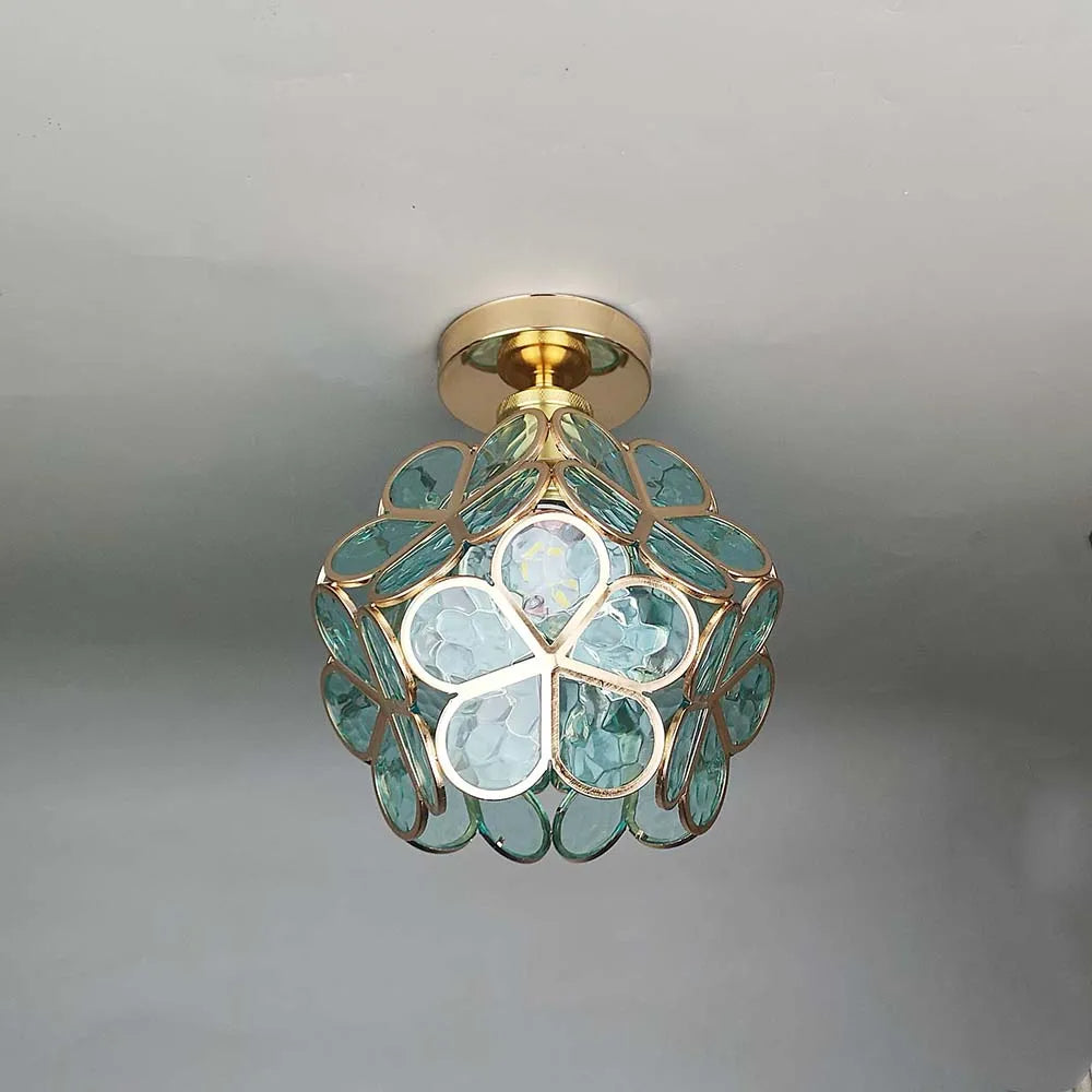 Maqiato | Glass Flower Ceiling Light