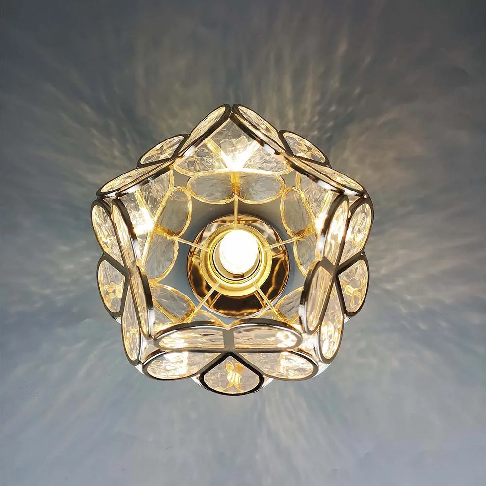Maqiato | Glass Flower Ceiling Light