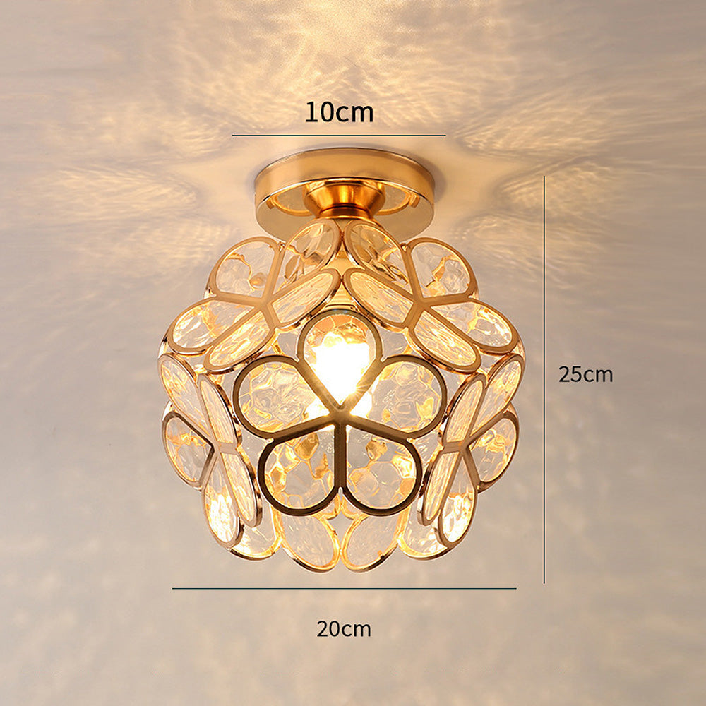 Maqiato | Glass Flower Ceiling Light