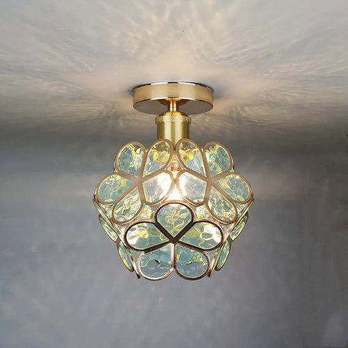 Maqiato | Glass Flower Ceiling Light