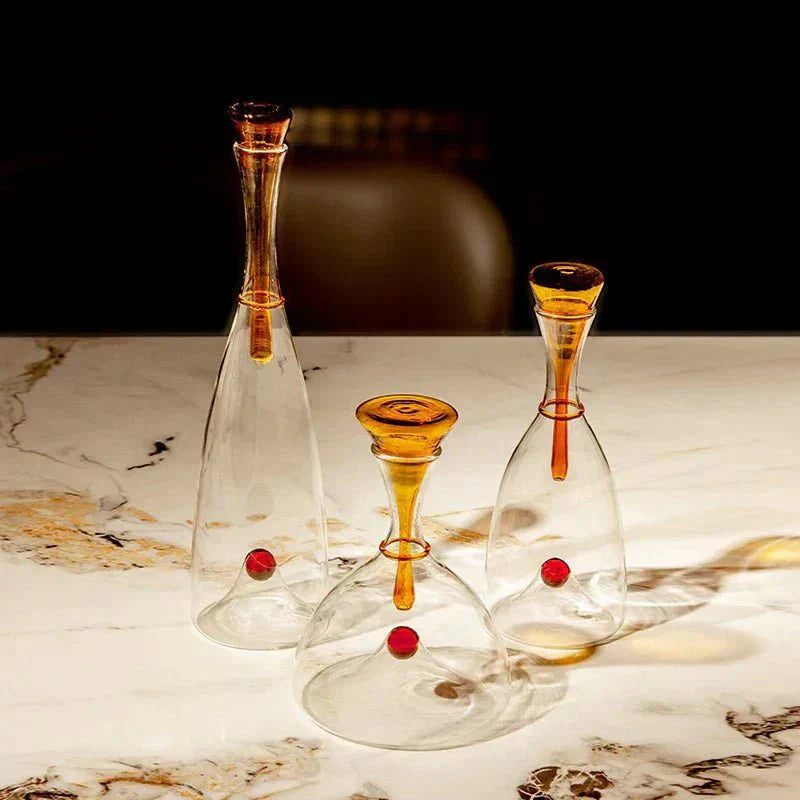 Maqiato | Handcrafted Glass Wine Decanter