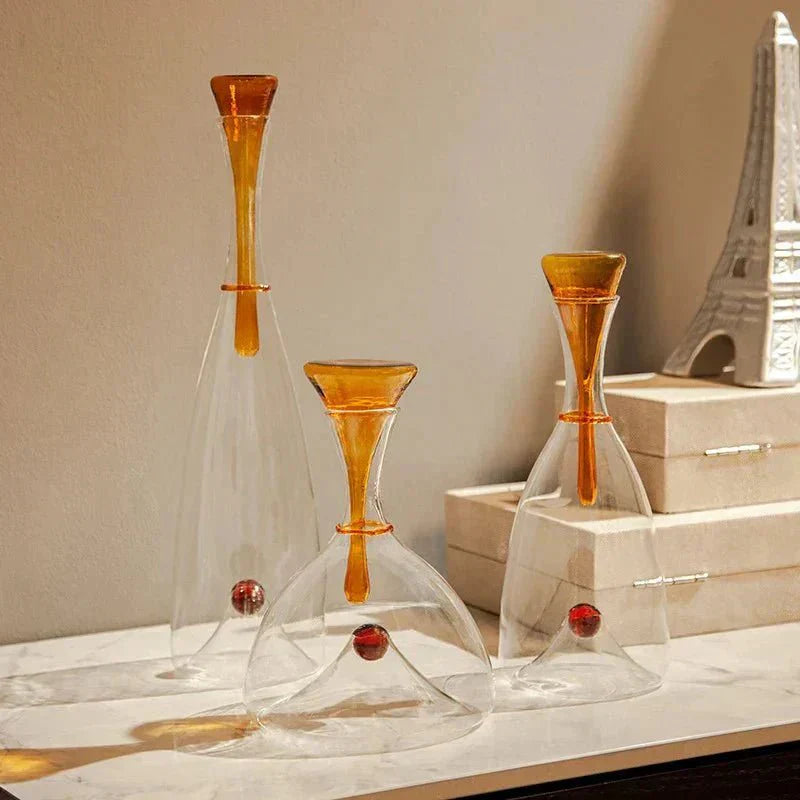 Maqiato | Handcrafted Glass Wine Decanter