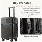 Maqiato | Hard Shell Carry-On with Cup Holder & USB Port