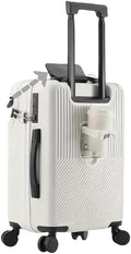 Maqiato | Hard Shell Carry-On with Cup Holder & USB Port