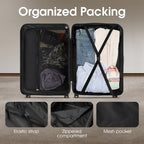 Maqiato | Hard Shell Spinner Suitcase with TSA Lock