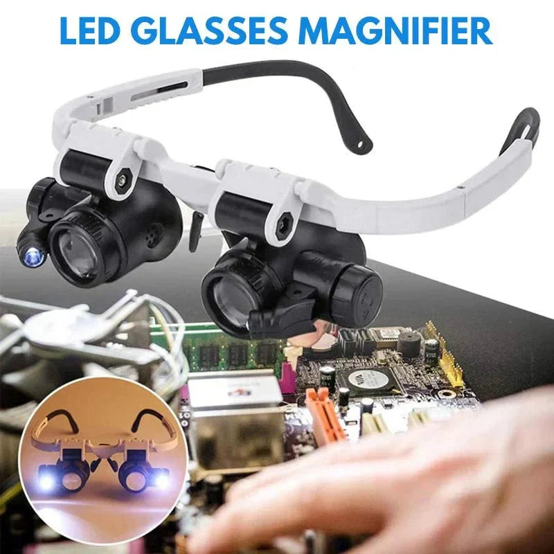 Maqiato | LED Magnifying Glasses with 8x/15x/23x Lenses