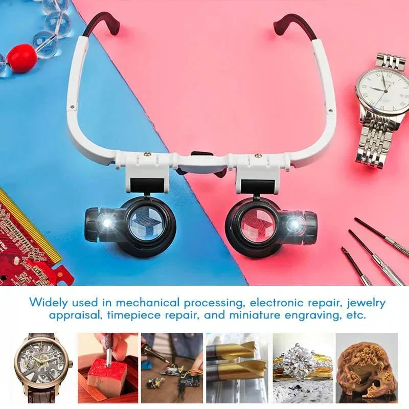 Maqiato | LED Magnifying Glasses with 8x/15x/23x Lenses