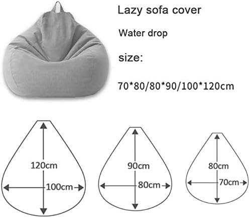 Maqiato | Linen Blend Bean Bag Chair