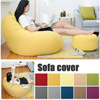 Maqiato | Linen Blend Bean Bag Chair