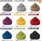 Maqiato | Linen Blend Bean Bag Chair