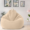 Maqiato | Linen Blend Bean Bag Chair