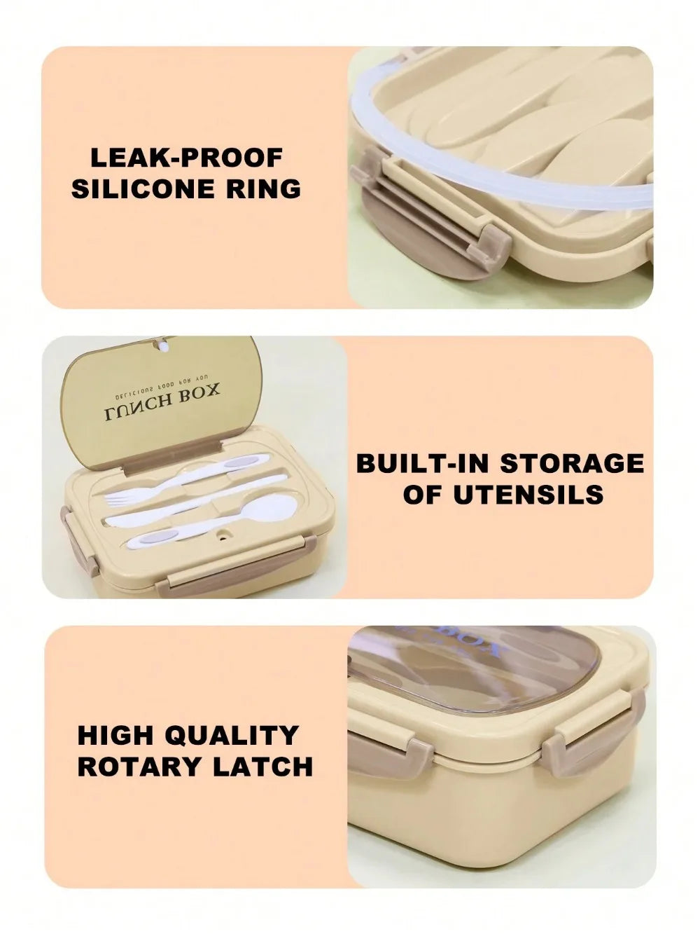 Maqiato | Lunch Box with Utensils