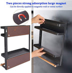 Maqiato | Magnetic Fridge Spice Rack with Paper Towel Holder