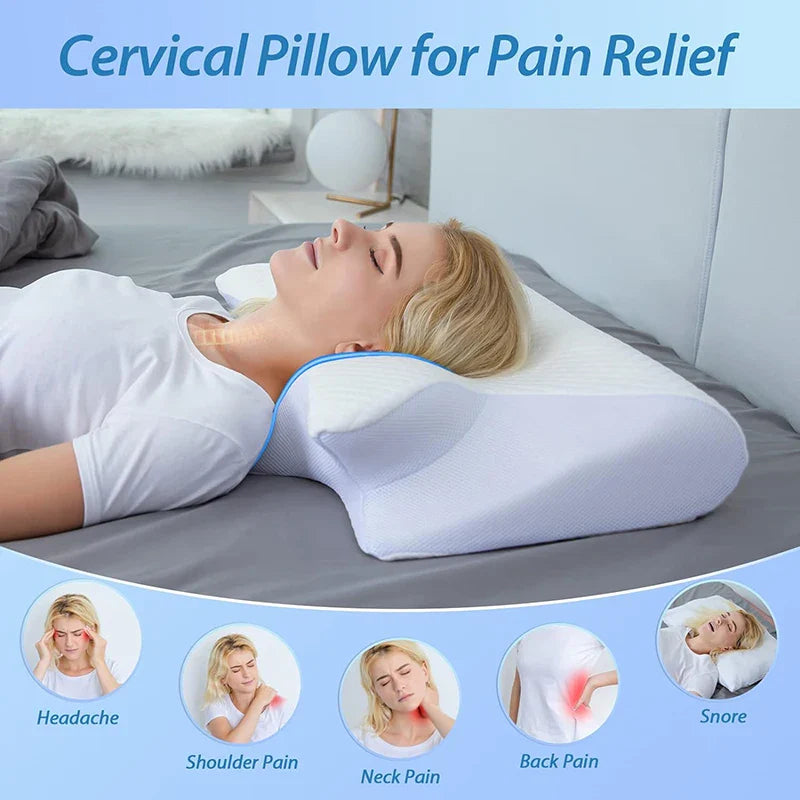 Maqiato | Memory Foam Cervical Contour Pillow