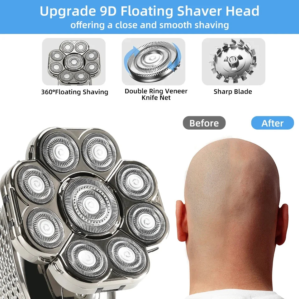 Maqiato | Men's 6-in-1 Electric Shaver & Grooming Kit