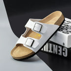 Maqiato | Men's Adjustable Strap Leather Sandals