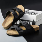 Maqiato | Men's Adjustable Strap Leather Sandals