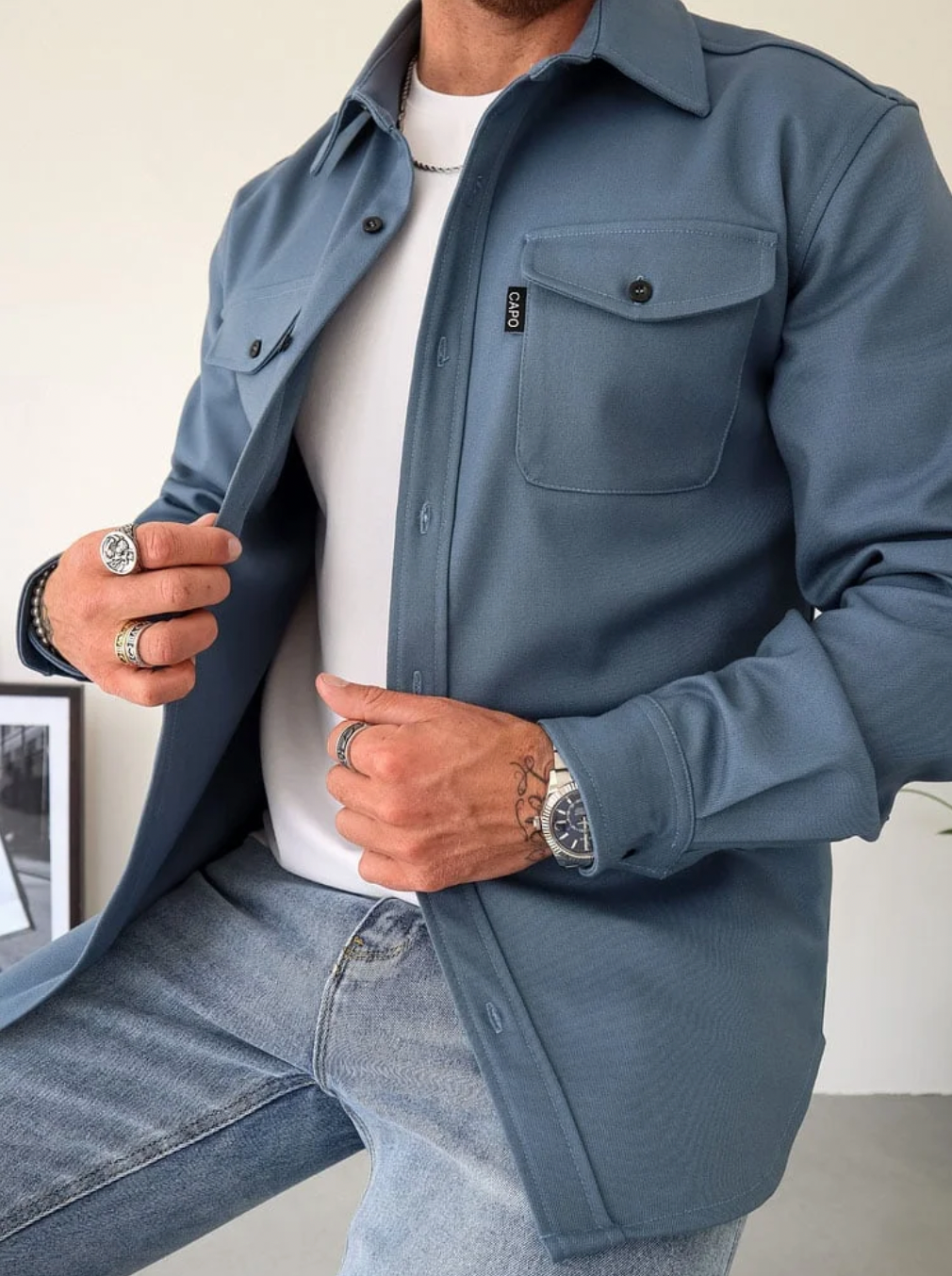 Maqiato | Men's Autumn Shirt