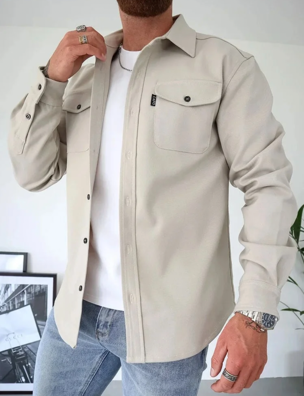 Maqiato | Men's Autumn Shirt