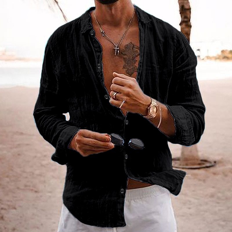 Maqiato | Men's Breathable Cotton Shirt