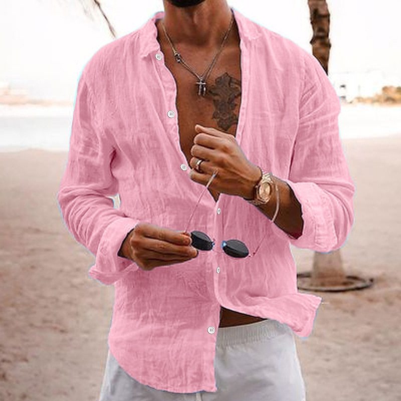 Maqiato | Men's Breathable Cotton Shirt