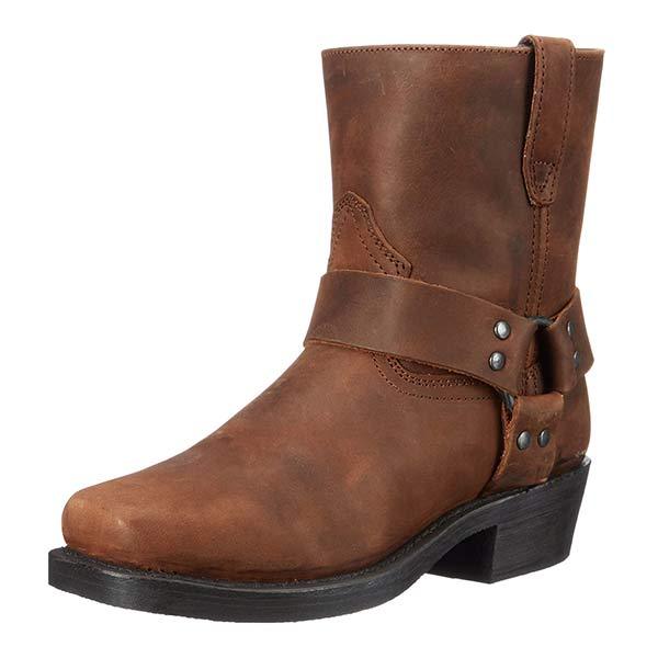 Maqiato | Men's Brown & Black Cowboy Boots