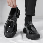Maqiato | Men's Buckle Strap Loafers