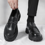 Maqiato | Men's Buckle Strap Loafers