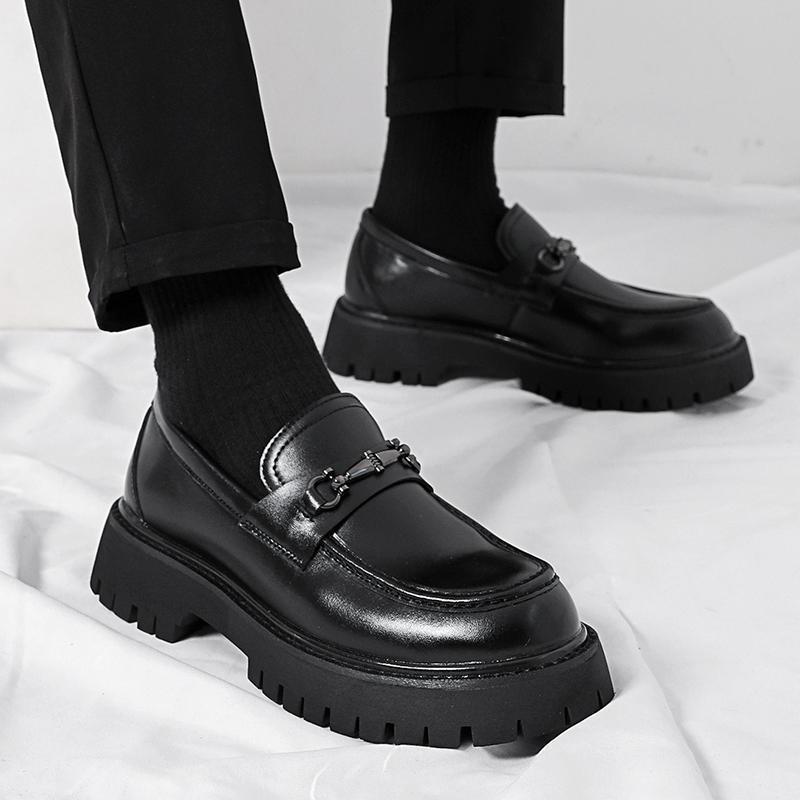 Maqiato | Men's Buckle Strap Loafers