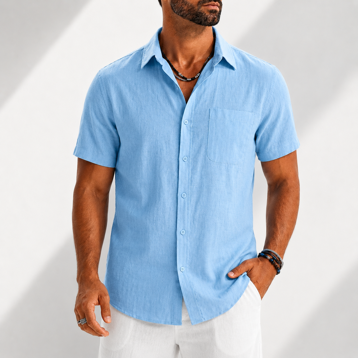 Maqiato | Men's Casual Button-Up Shirt