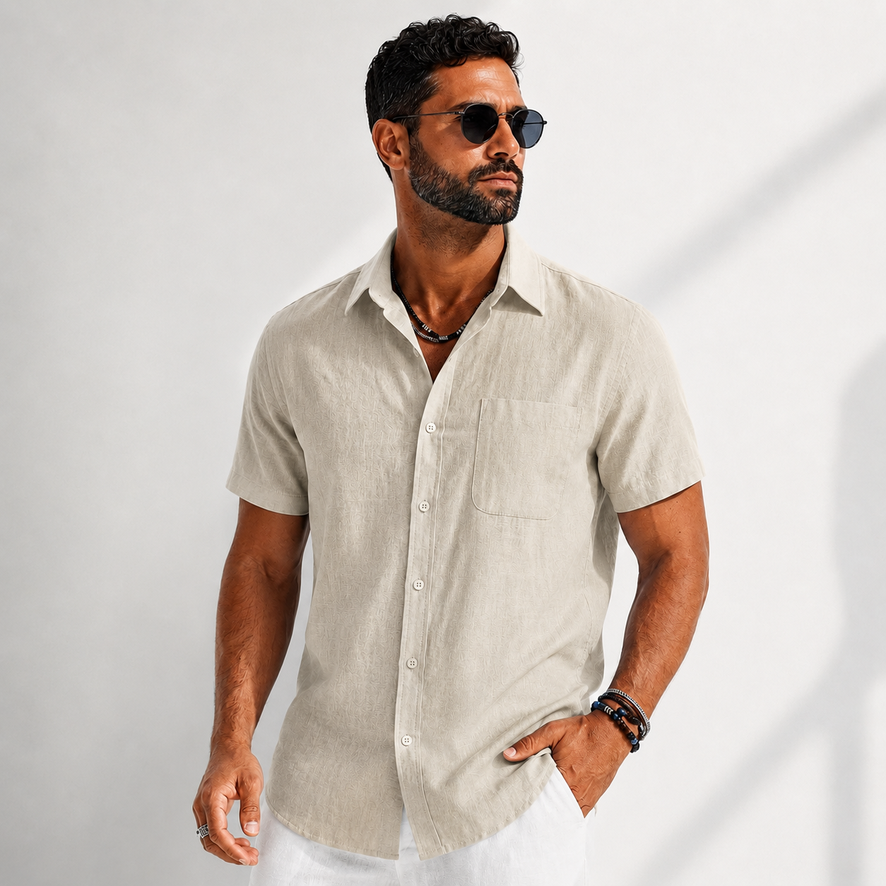 Maqiato | Men's Casual Button-Up Shirt