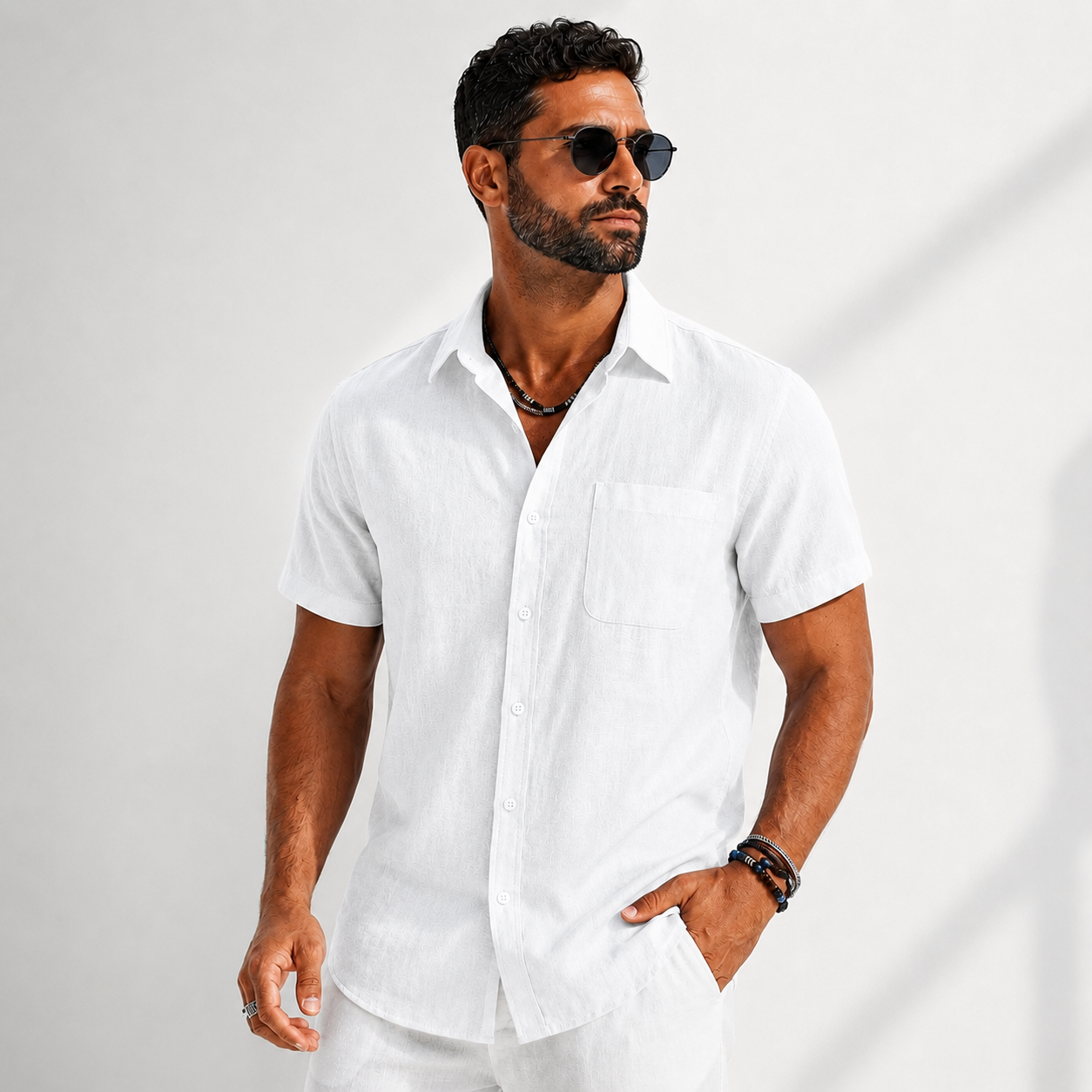 Maqiato | Men's Casual Button-Up Shirt