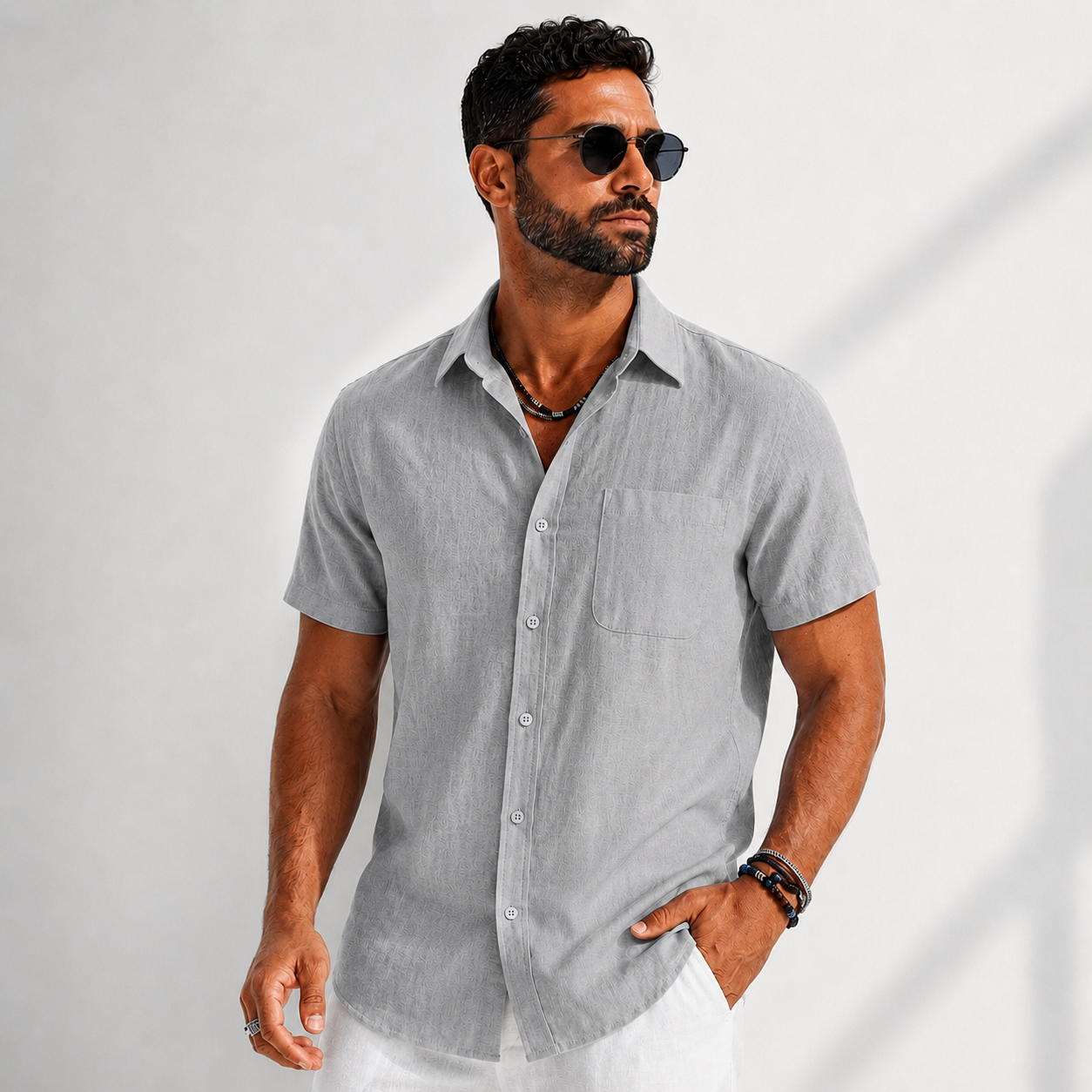 Maqiato | Men's Casual Button-Up Shirt