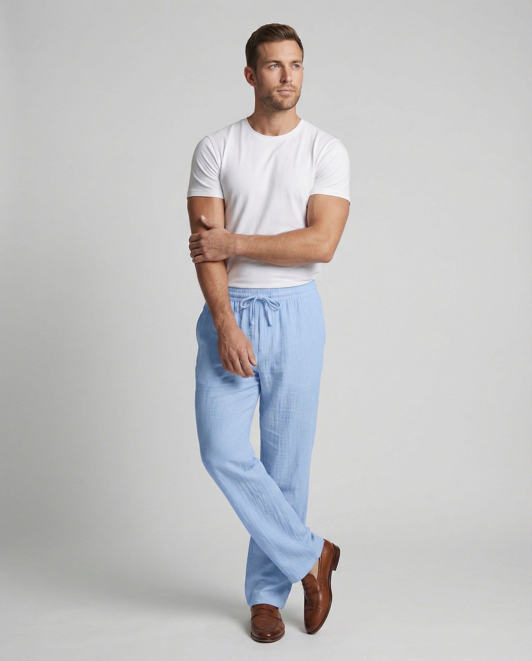 Maqiato | Men's Casual Linen Pants