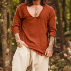 Maqiato | Men's Casual Linen Shirt