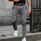 Maqiato | Men's Checked Casual Pants