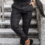Maqiato | Men's Checked Casual Pants