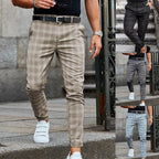 Maqiato | Men's Checked Casual Pants