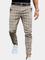Maqiato | Men's Checked Casual Pants