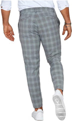 Maqiato | Men's Checked Chinos