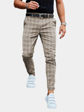 Maqiato | Men's Checked Chinos