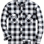 Maqiato | Men's Checked Flannel Shirt