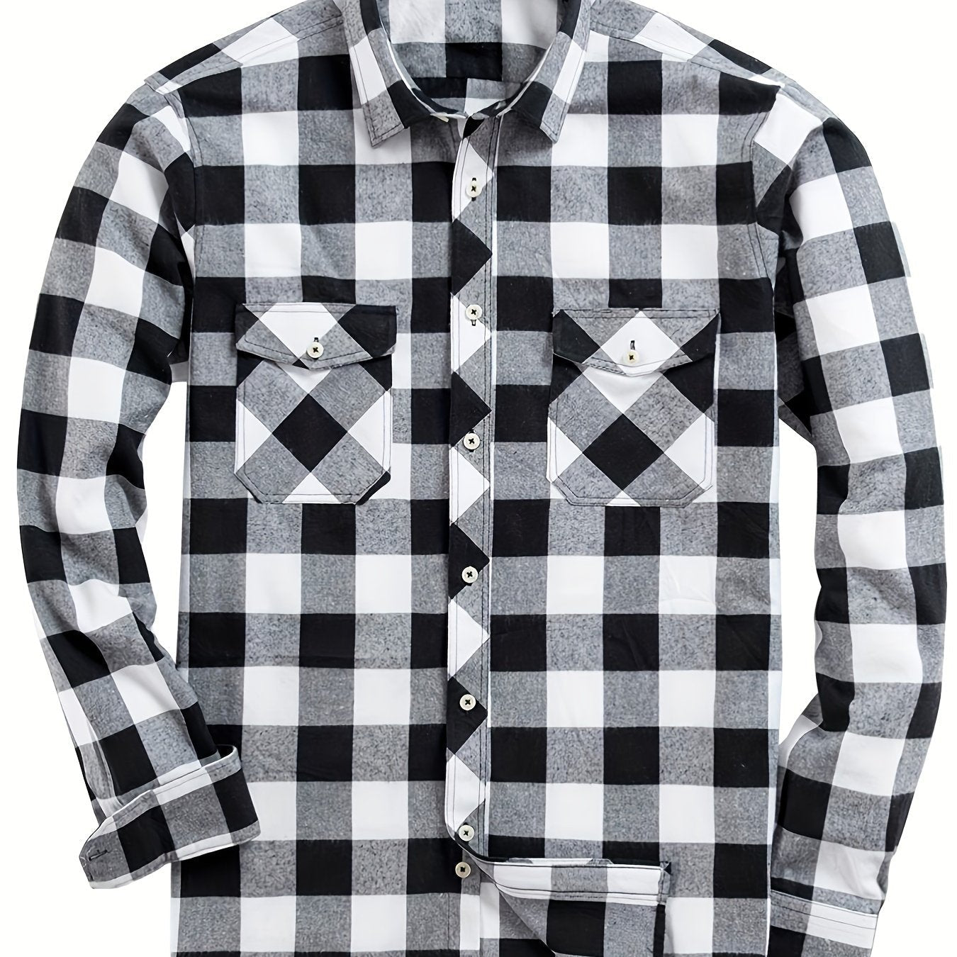 Maqiato | Men's Checked Flannel Shirt