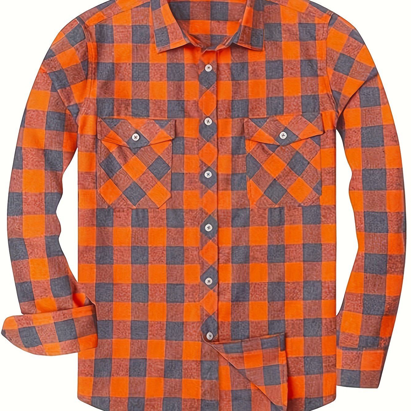 Maqiato | Men's Checked Flannel Shirt