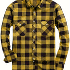 Maqiato | Men's Checked Flannel Shirt