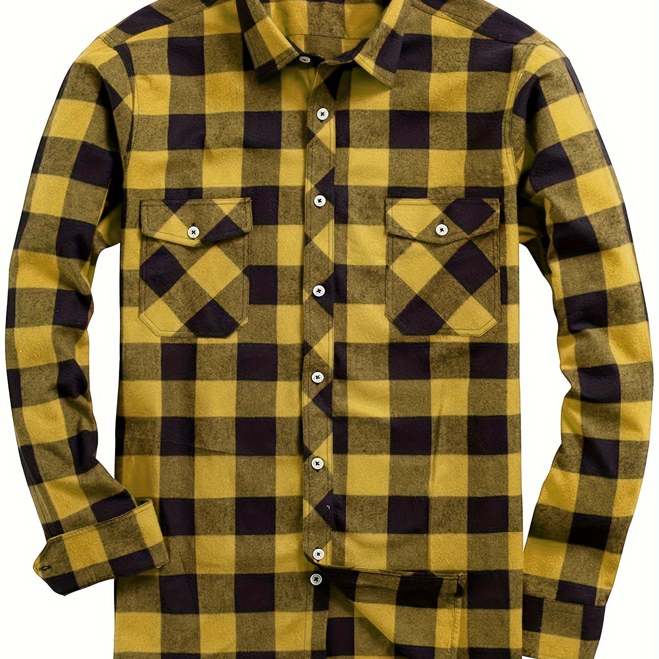 Maqiato | Men's Checked Flannel Shirt