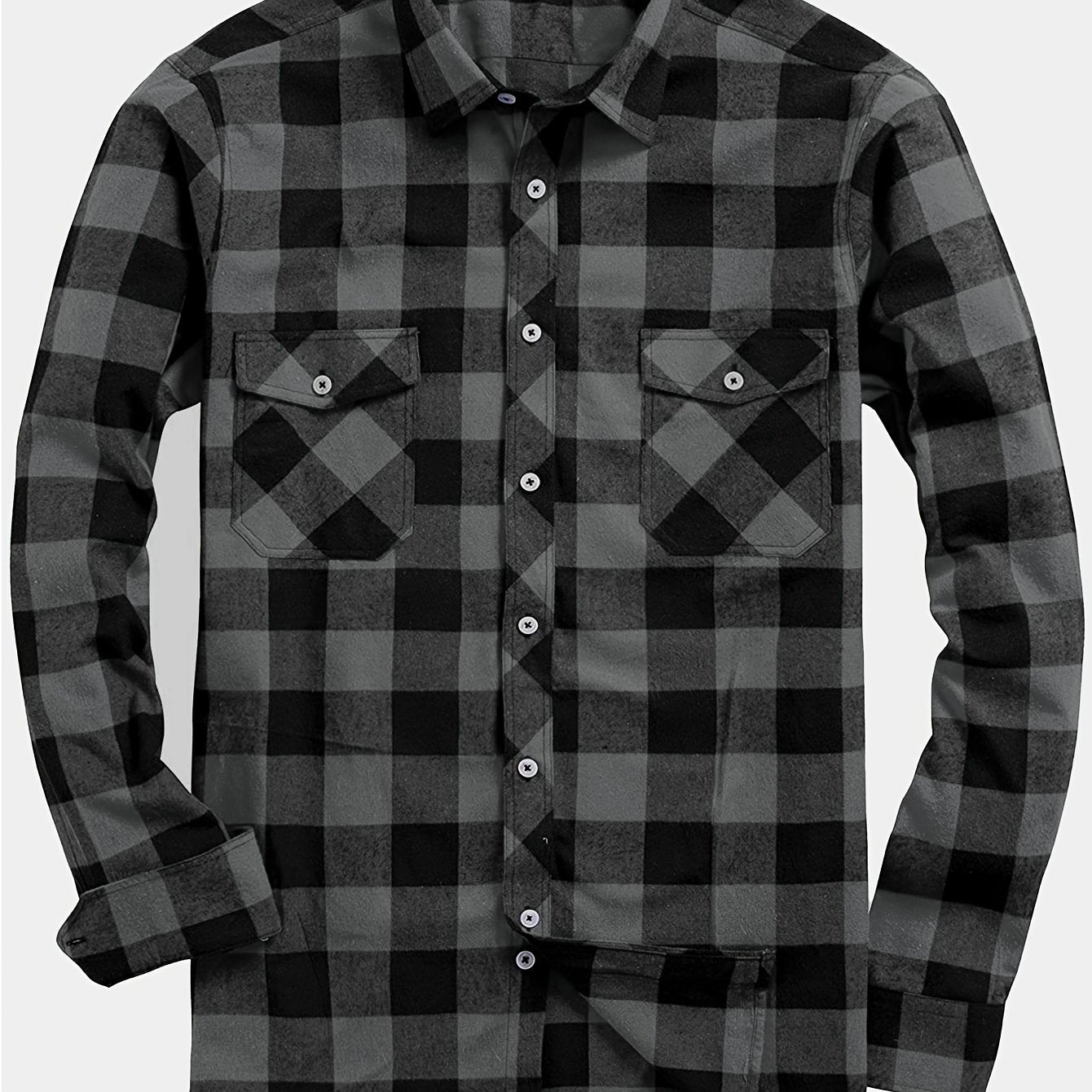 Maqiato | Men's Checked Flannel Shirt