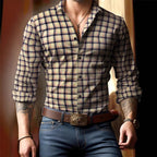Maqiato | Men's Checked Flannel Shirt