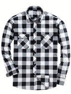 Maqiato | Men's Checked Flannel Shirt